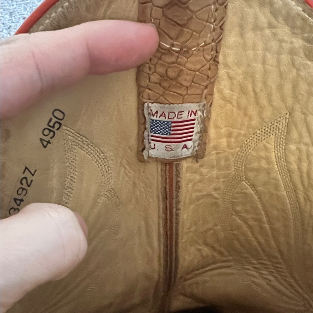 Anderson Bean Two-Tone Western Boots - Picture 6 of 6